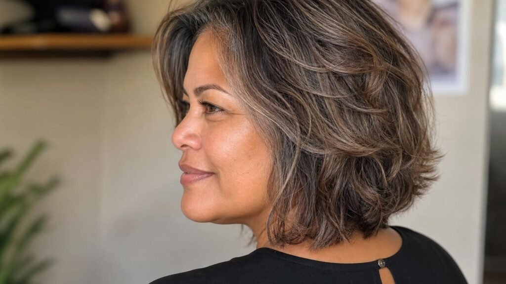 Youthful Haircuts Over 50: Short & Layered Ideas