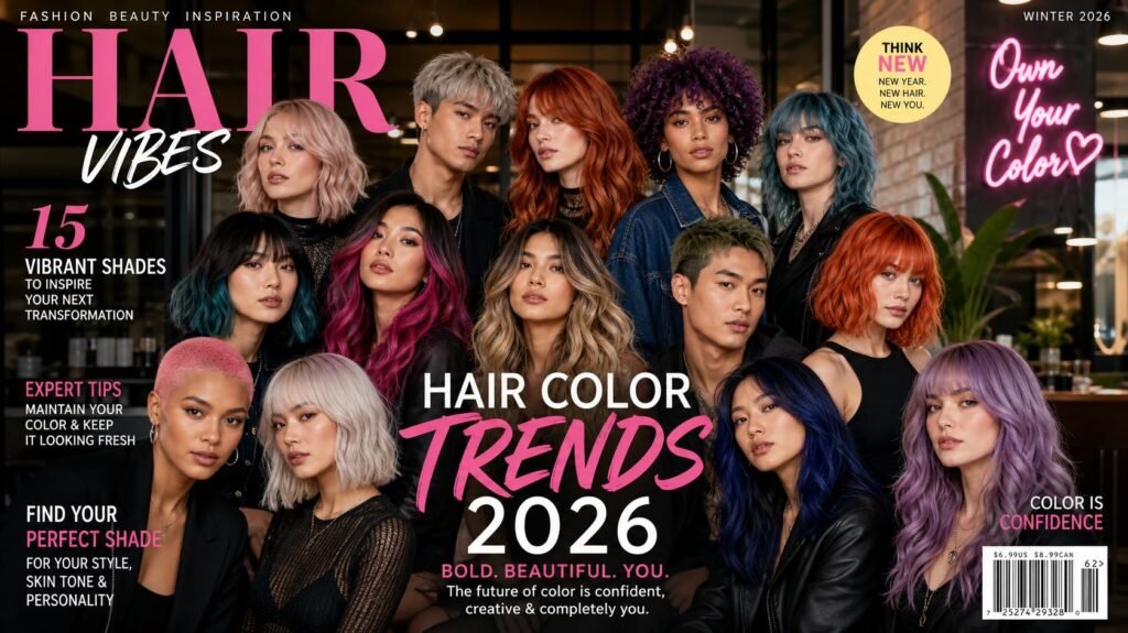 Hair Color Trends 2026_ 15 Shades to Try Now